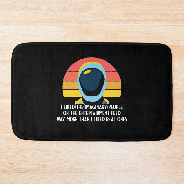 Item preview, Murderbot Diaries SecUnit Likes Imaginary People More than Real Ones designed and sold by jutulen.