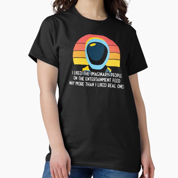 Item preview, Murderbot Diaries SecUnit Likes Imaginary People More than Real Ones designed and sold by jutulen.