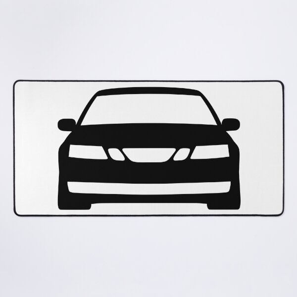 Item preview, Saab 9-3 2003-2014 black silhouette designed and sold by EdimDesign.