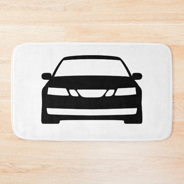 Item preview, Saab 9-3 2003-2014 black silhouette designed and sold by EdimDesign.