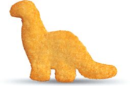 Dinosaur Chicken Nugget Meme