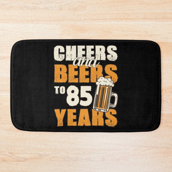 Item preview, Cheers and Beers to 85 years, funny birthday gift designed and sold by HeavyStyle.