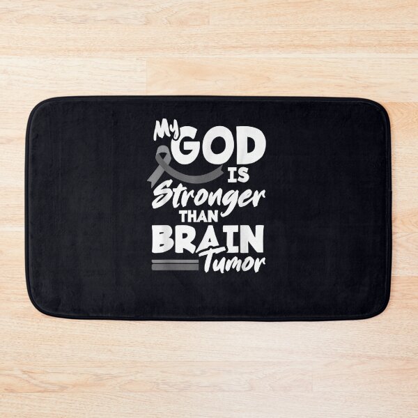 Item preview, My God Is stronger Than Brain Tumor Awareness designed and sold by DeannaMarks.