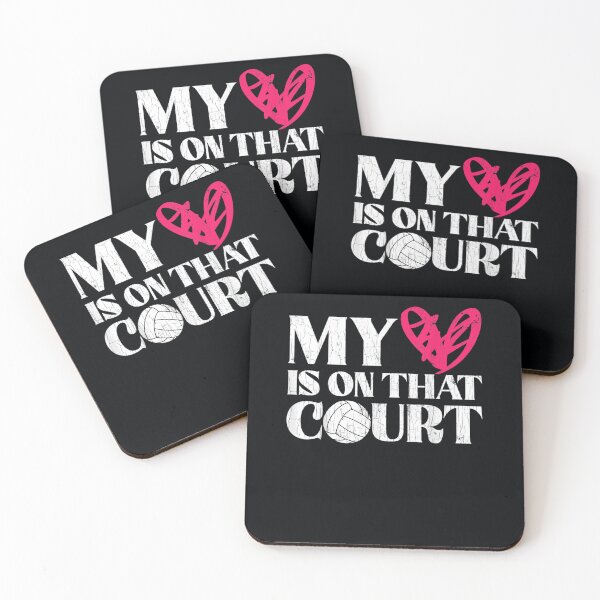 Item preview, My Heart Is On That Court Volleyball Player designed and sold by DeannaMarks.