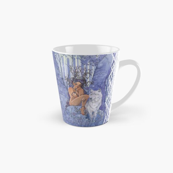 Dryad and his wolf Tall Mug