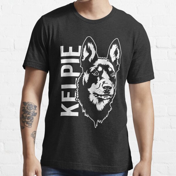 "Australian Kelpie Portrait Dog Portrait Dog" Tshirt by dogarts
