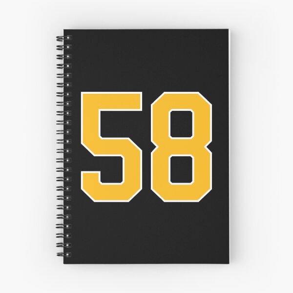Item preview, Yellow Number 58 lucky sports jersey fifty eight designed and sold by HeavyStyle.