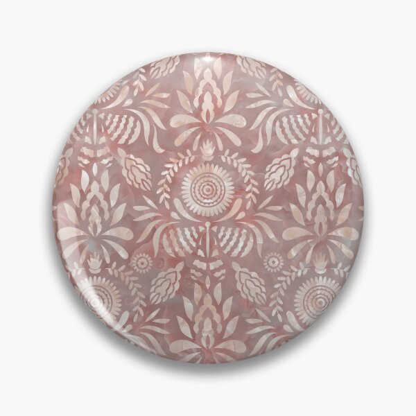 Item preview, Rose Quartz Stone Floral Pattern Watercolor designed and sold by Orianah.