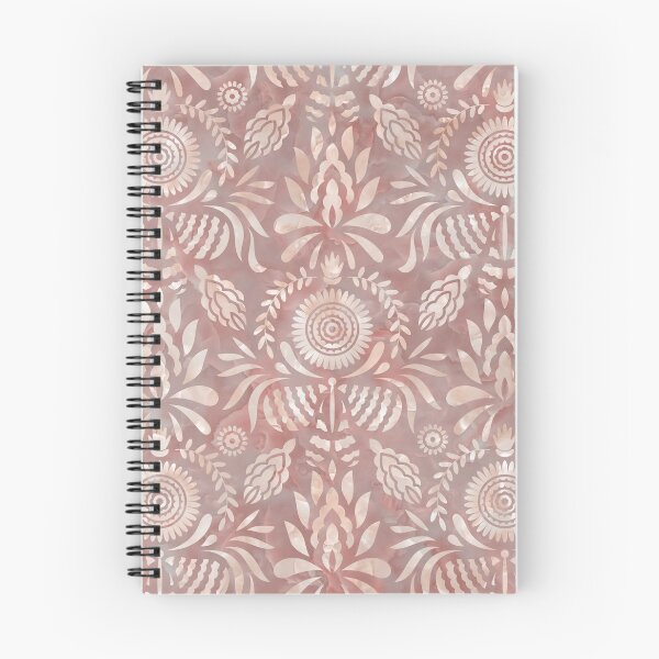 Item preview, Rose Quartz Stone Floral Pattern Watercolor designed and sold by Orianah.