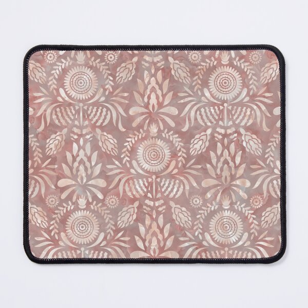 Item preview, Rose Quartz Stone Floral Pattern Watercolor designed and sold by Orianah.