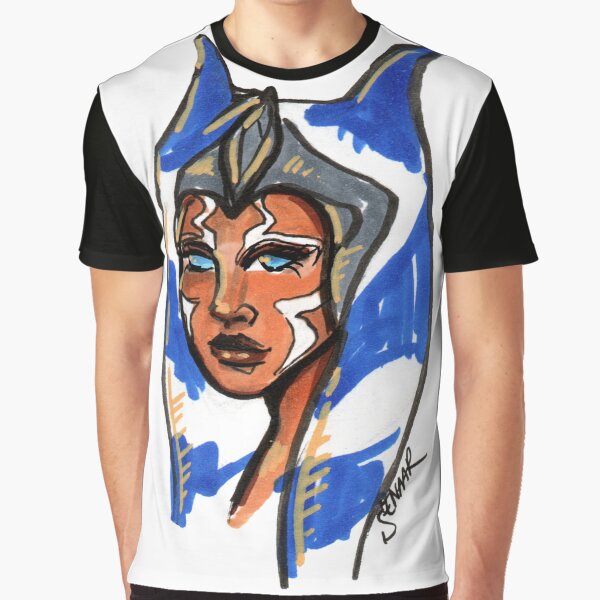 Vista previa del artículo con la obra «Ahsoka Tano», diseñado y vendido por -Senaar-.