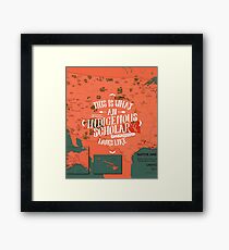 Indigenous Scholar Framed Print