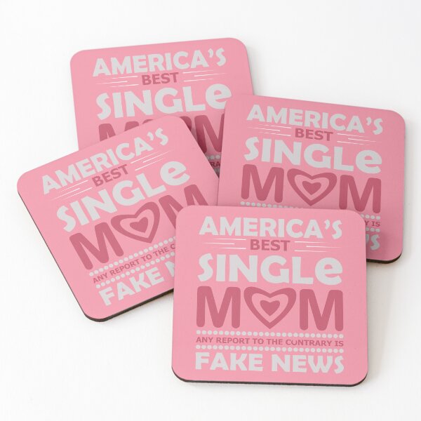 Item preview, America's Best Single Mom Any Report to the Contrary is Fake News designed and sold by Froyd Wess.