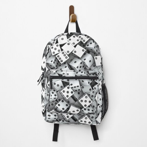 Item preview, Casino Lucky Dice Gambler Abstract Gaming Pattern White designed and sold by GrandeDuc.