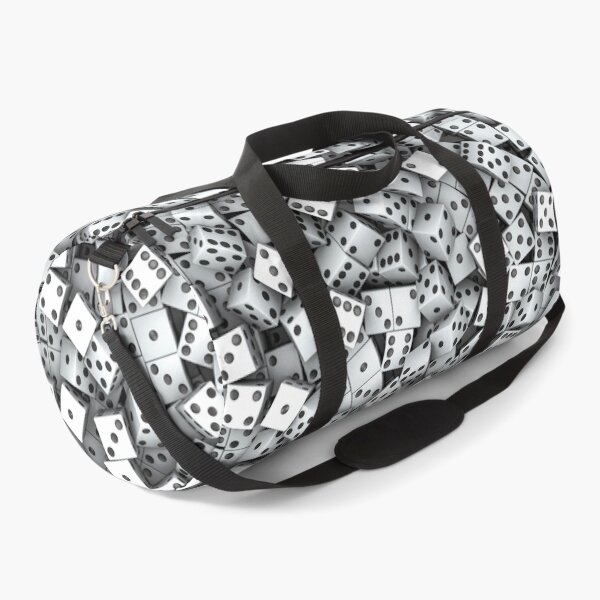 Item preview, Casino Lucky Dice Gambler Abstract Gaming Pattern White designed and sold by GrandeDuc.