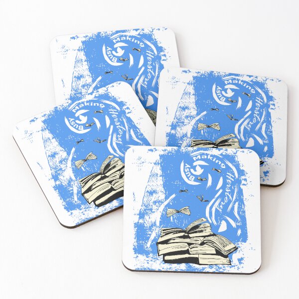 Item preview, Busy Making Herstory (blue) designed and sold by MyThingNow.