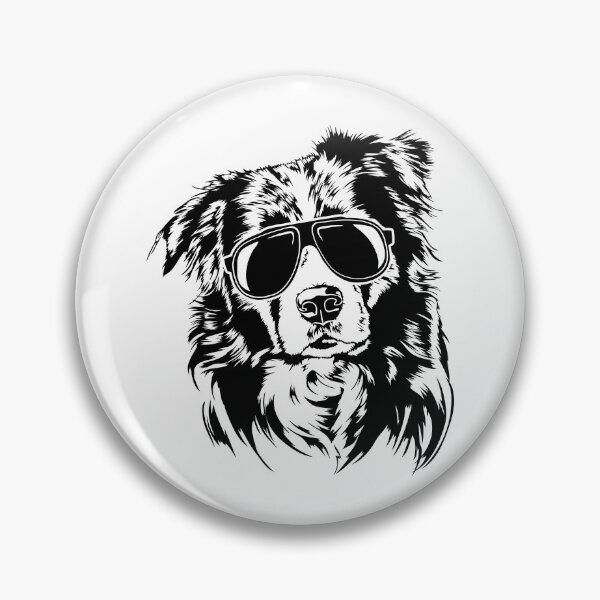 Item preview, Border collie cool sunglasses dog lover designed and sold by dogarts.