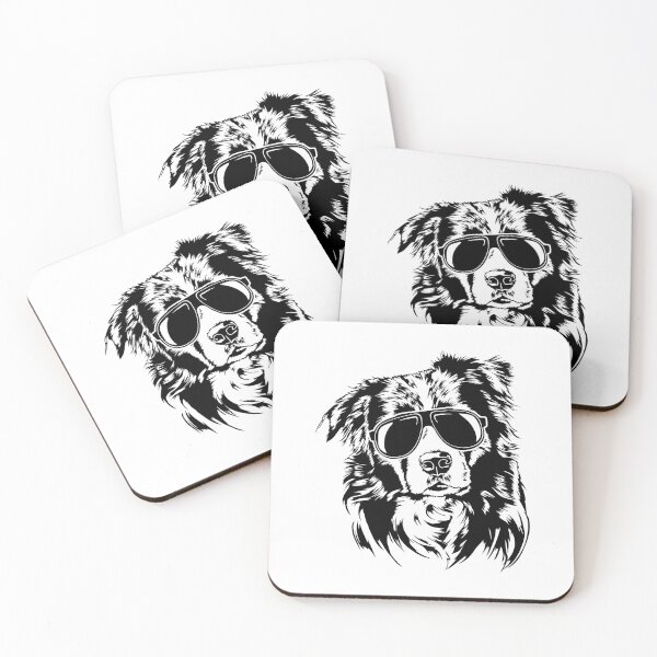 Item preview, Border collie cool sunglasses dog lover designed and sold by dogarts.