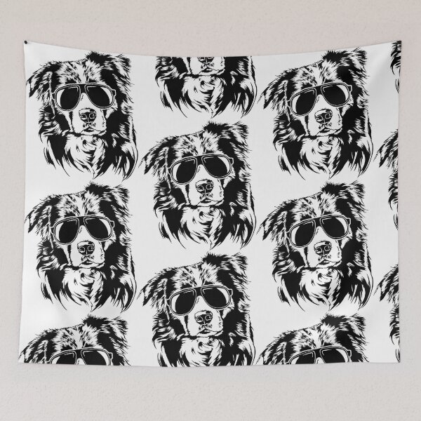 Item preview, Border collie cool sunglasses dog lover designed and sold by dogarts.