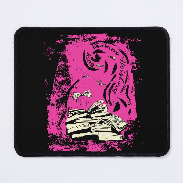 Item preview, Busy Making Herstory (pink) designed and sold by MyThingNow.