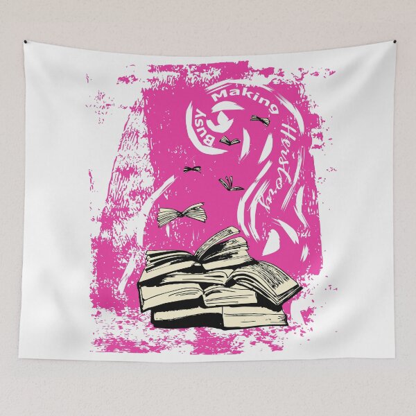 Item preview, Busy Making Herstory (pink) designed and sold by MyThingNow.