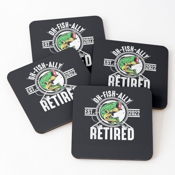 Item preview, Oh Fish Ally Retired 2022 Fishing Retirement designed and sold by DeannaMarks.