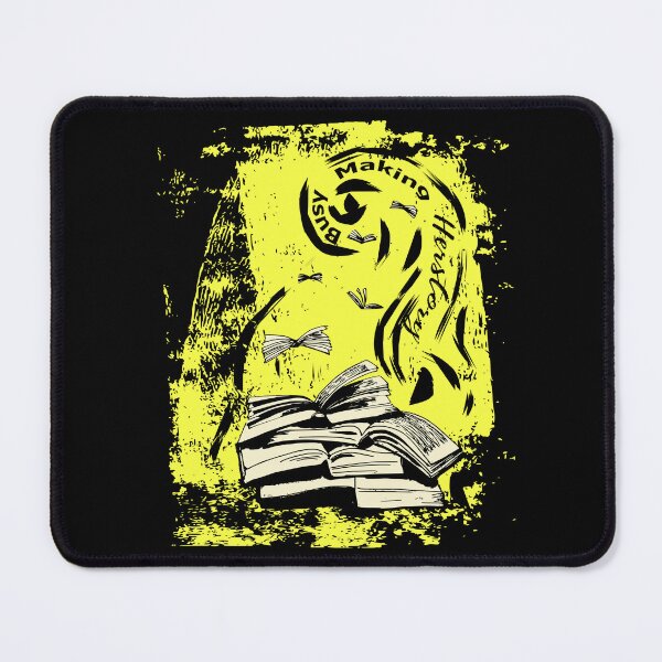 Item preview, Busy Making Herstory (yellow) designed and sold by MyThingNow.