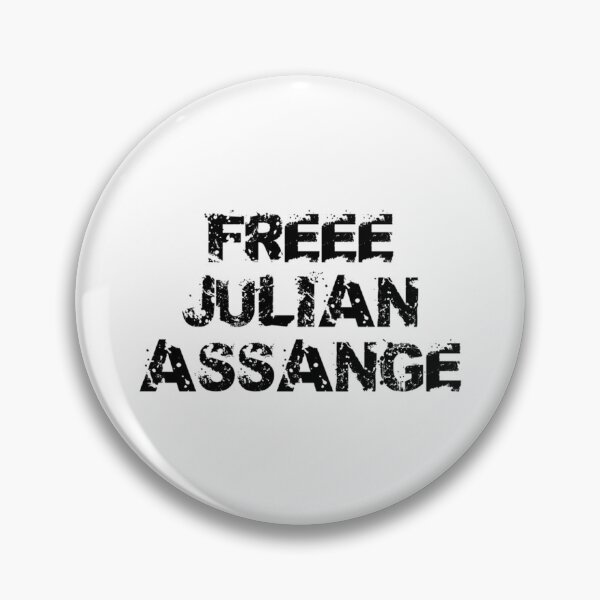Item preview, Kostenlose Julian Assange Black Grunge   designed and sold by Freeboxin.