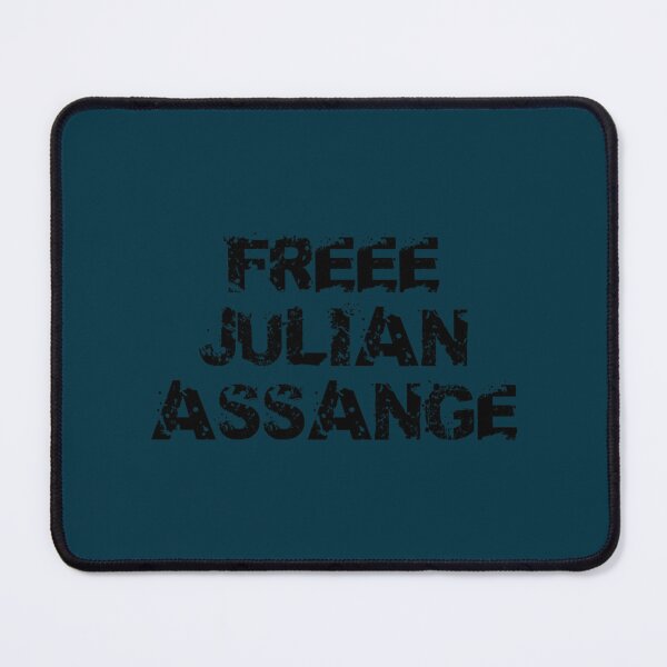 Item preview, Kostenlose Julian Assange Black Grunge designed and sold by Freeboxin.