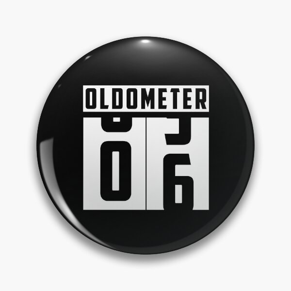 Item preview, Oldometer counter Number 6 birthday designed and sold by HeavyStyle.