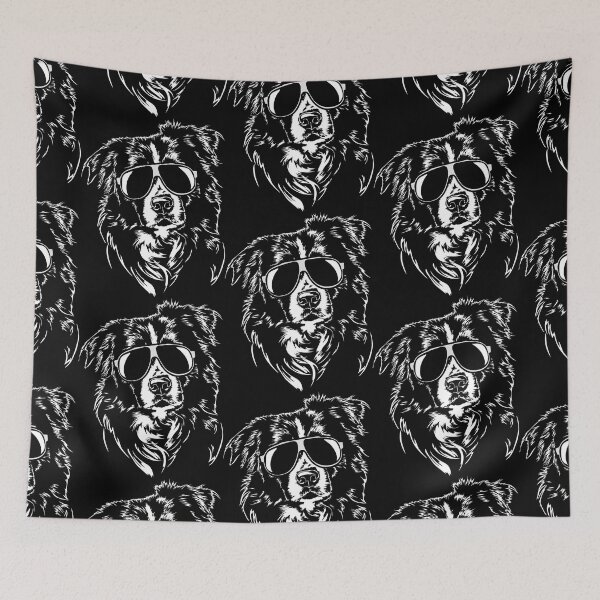 Item preview, Border collie cool sunglasses dog lover designed and sold by dogarts.