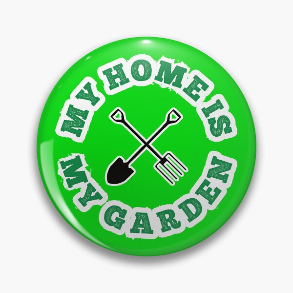 Item preview, My home is my garden - with garden tools designed and sold by knappidesign.