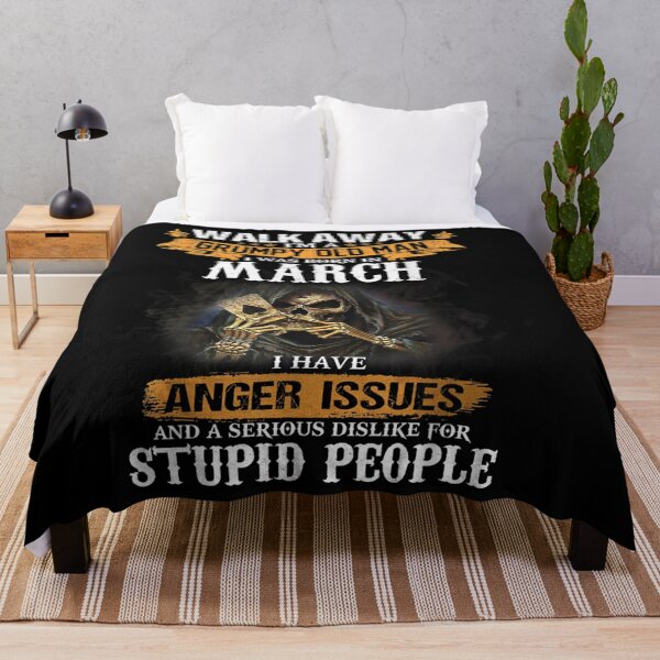Item preview, Walk Away Im A Grumpy old man I Was born in March designed and sold by TamYork.