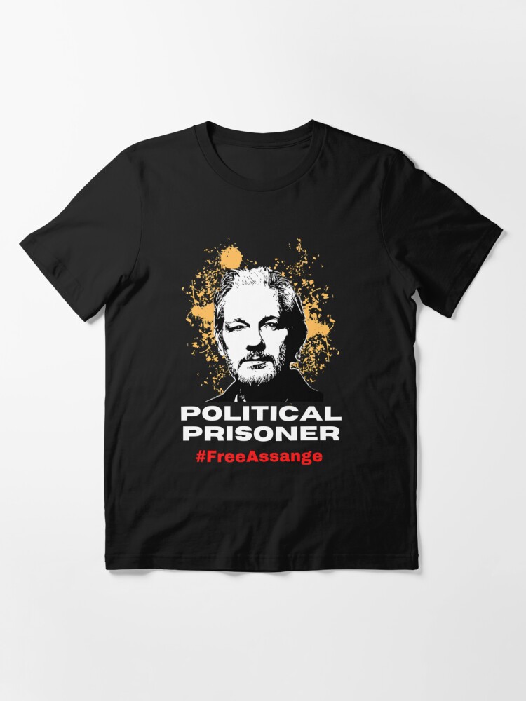 Politische Gefangene frei assange Essential T-Shirt for Sale | Redbubble