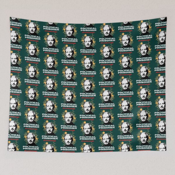 Item preview, Politische Gefangene frei assange   designed and sold by Freeboxin.