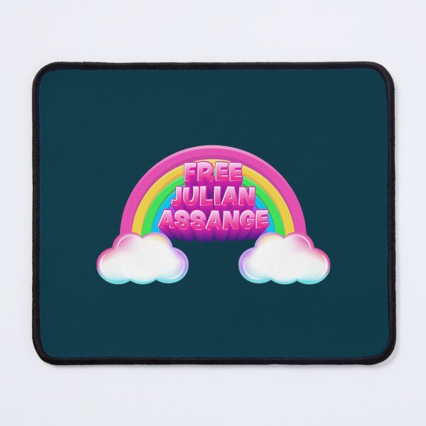 Item preview, Rainbow Free Julian Assange designed and sold by Freeboxin.