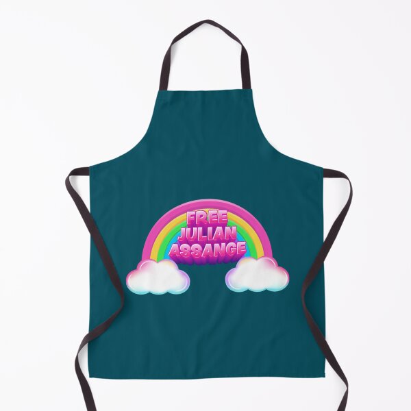 Item preview, Rainbow Free Julian Assange   designed and sold by Freeboxin.