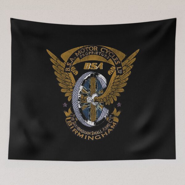 Item preview, Vintage BSA Motorcycles Emblem by MotorManiac T-Shirt designed and sold by GengerG67.