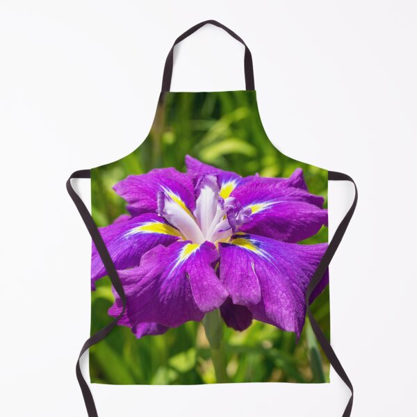 Item preview, Electric Purple Jewel - Japanese Iris Abloom designed and sold by Georgia Mizuleva.