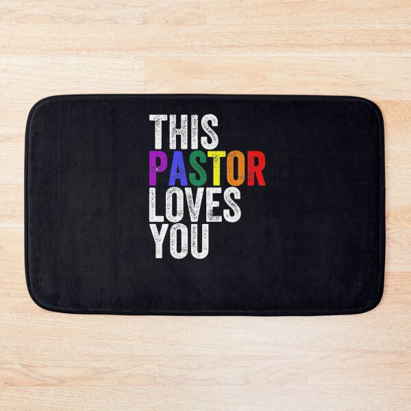 Item preview, This Pastor Loves You Pride Proud Ally Gay Parade designed and sold by DeannaMarks.