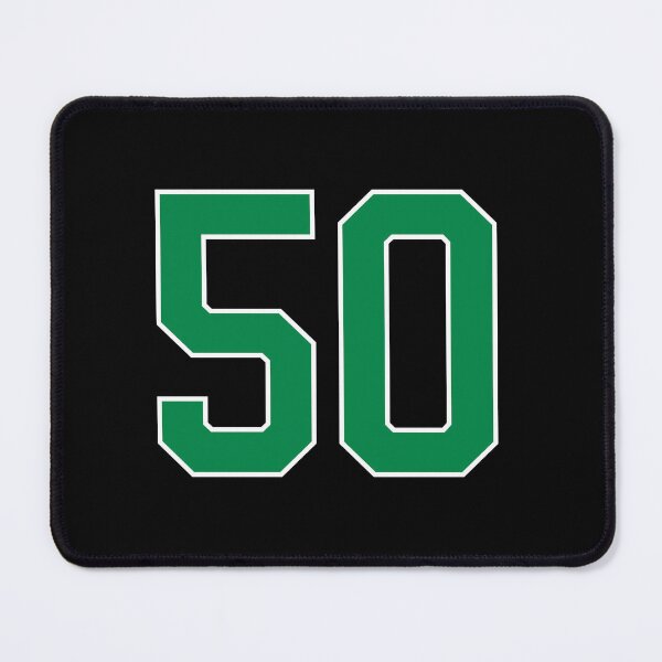 Item preview, 50 number, green lucky sports fifty designed and sold by ArtIsParty.
