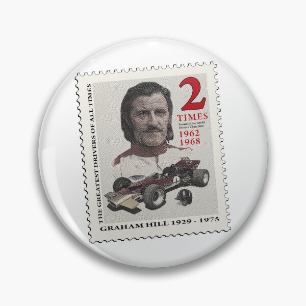 Item preview, Graham Hill Stamp designed and sold by Theodor Decker.