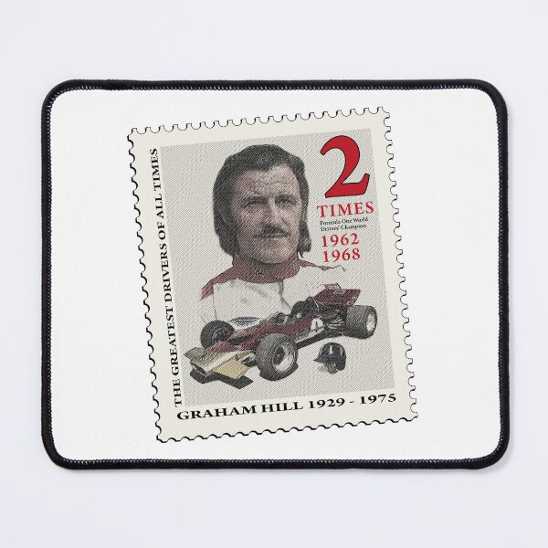 Item preview, Graham Hill Stamp designed and sold by Theodor Decker.