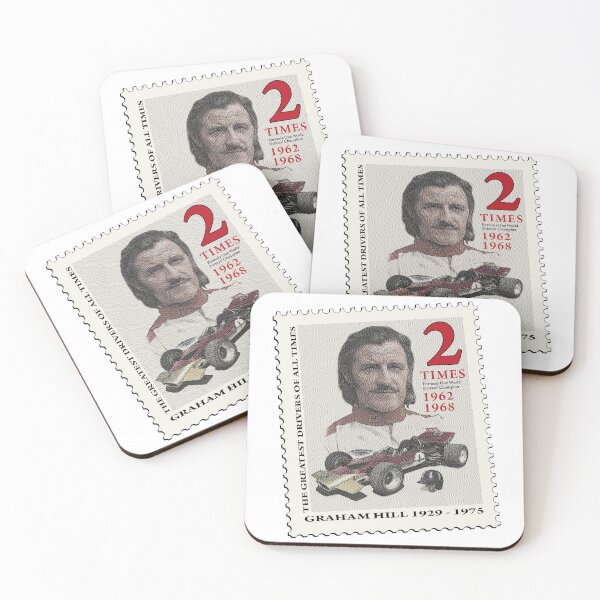 Item preview, Graham Hill Stamp designed and sold by Theodor Decker.