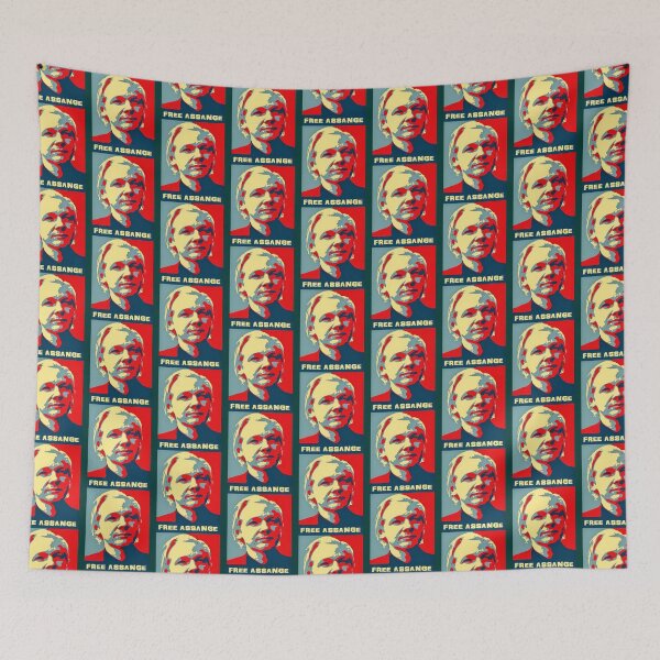 Item preview, KOSTENLOSE ASSANGE        designed and sold by Freeboxin.