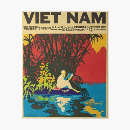 Artikel-Vorschau von VIETNAM GEWINNT Ho-Chi-Minh-Krieg 1971 Plakatkunst von Rene Mederos, designt und verkauft von retroposters.