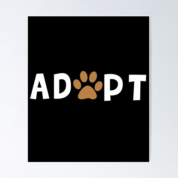 Item preview, Adopt A Dog or Cat Pet Rescue T-Shirt designed and sold by heartchloe.
