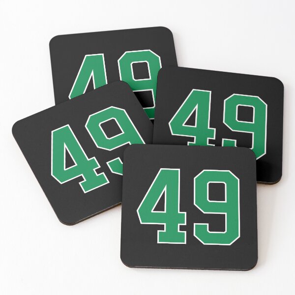 Item preview, 49 number, green lucky sports forty nine designed and sold by ArtIsParty.