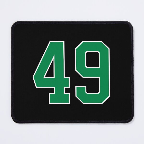 Item preview, 49 number, green lucky sports forty nine designed and sold by ArtIsParty.