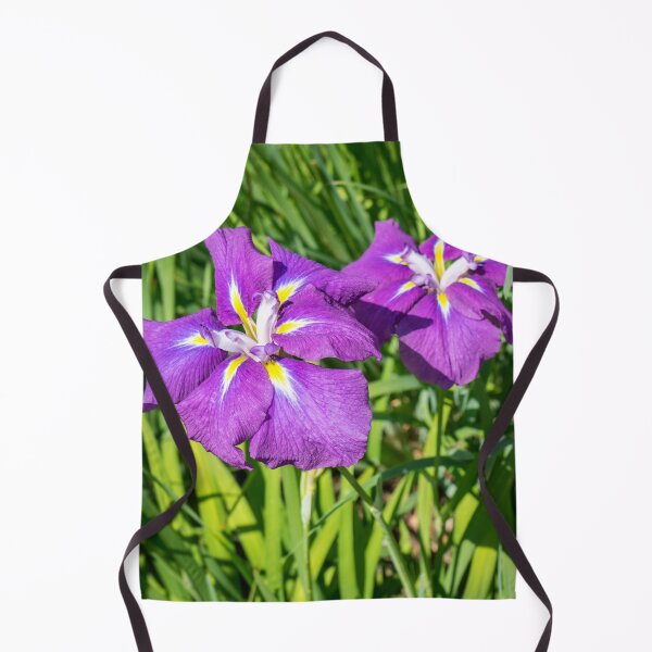 Item preview, Four Electric Purple Beauties - Japanese Irises in Bloom designed and sold by Georgia Mizuleva.